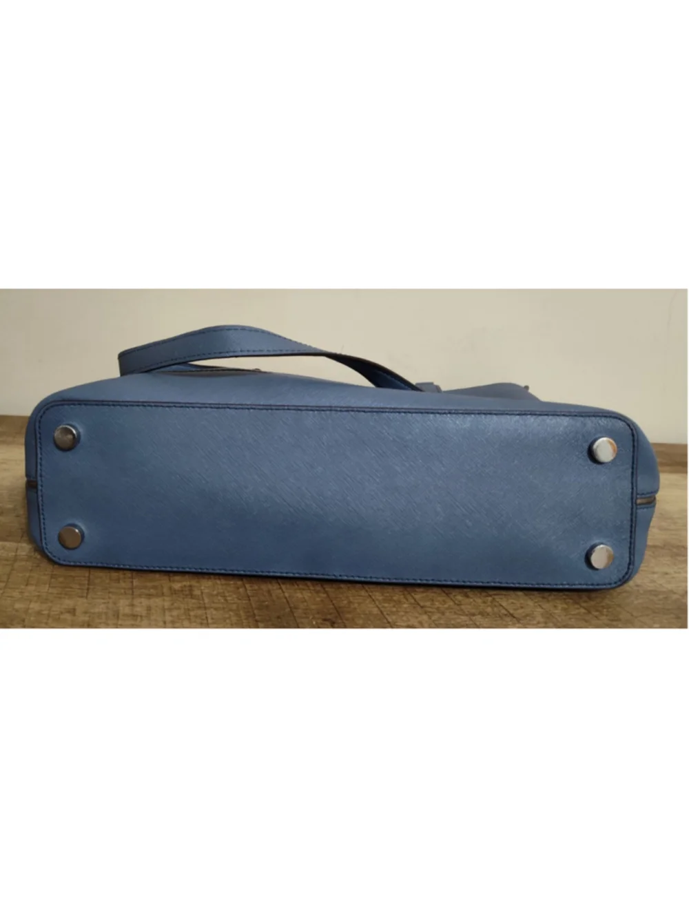 Michael Kors Cornflower Blue Leather Padded Handbag